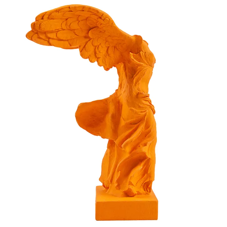 Boutiques de musées Antiquités Gallo-Romaines & Gréco-Romaines-Moulage Victoire de Samothrace 34 cm - Jaune safran
