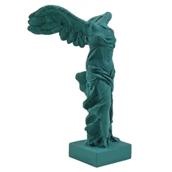 Best Boutiques de musées Moulage Victoire de Samothrace 34 cm - Vert pétrole