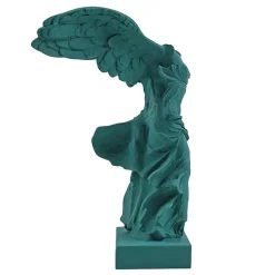 Best Boutiques de musées Moulage Victoire de Samothrace 34 cm - Vert pétrole
