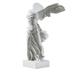 Boutiques de musées Antiquités Gallo-Romaines & Gréco-Romaines-Moulage Victoire de Samothrace 18 cm - Blanche