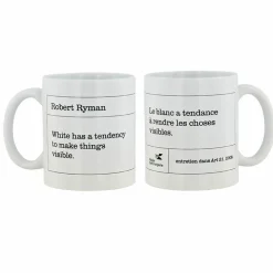 Discount Boutiques de musées Mug citation Robert Ryman