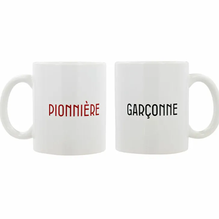 Boutiques de musées Art De La Table-Mug Pionnière / Garçonne