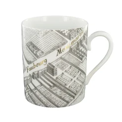 Outlet Boutiques de musées Mug Plan de Turgot - Or
