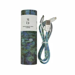 Boutiques de musées High-Tech-Multicâbles 3 en 1 - 1 mètre Claude Monet - Nymphéas bleus