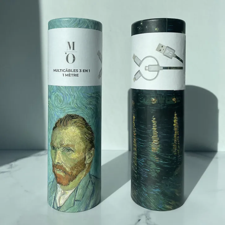 Boutiques de musées High-Tech-Multicâbles 3 en 1 - 1 mètre Vincent van Gogh - La Nuit étoilée