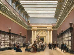 Boutiques de musées Panneaux Acryliques|Affiches D'Art Encadrées-Musée Napoléon III. Salle des terres cuites au Louvre (panneaux acryliques)