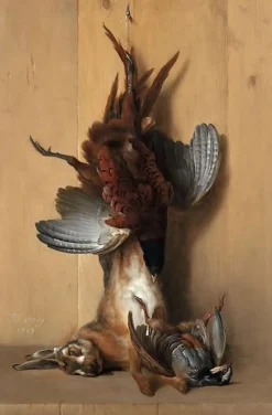 Boutiques de musées Toiles Encadrées|Toiles Sur Châssis-Nature morte au faisan (toiles encadrées)