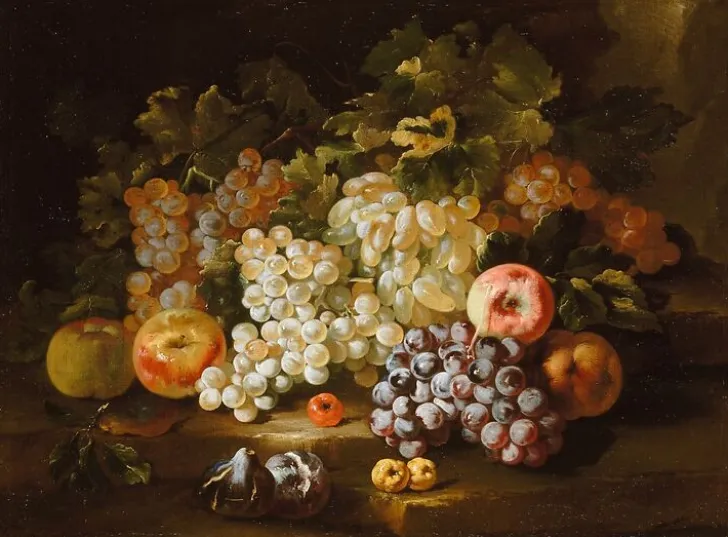Boutiques de musées Toiles Encadrées|Toiles Sans Cadre-Nature morte aux raisins et aux figues (toiles encadrées)