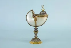 Boutiques de musées Panneaux Acryliques|Toiles Sur Châssis-Nautile monté en orfèvrerie (panneaux acryliques)