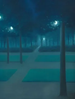 Discount Boutiques de musées Nocturne au Parc Royal de Bruxelles (panneaux aluminium)