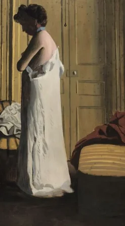 Clearance Boutiques de musées Nu dans un intérieur, femme retirant sa chemise (toiles encadrées)