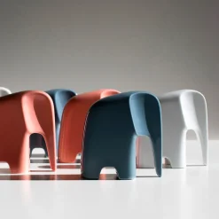 Boutiques de musées Design|Art De La Maison-Olifant - Éléphant en porcelaine - Rose - Caussa