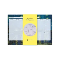 Boutiques de musées Calendriers Et Agendas-Organiseur Semainier Vincent van Gogh - La Nuit étoilée, 1888