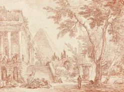 Boutiques de musées Toiles Encadrées|Affiches D'Art-Palais et fontaine dans un parc (toiles encadrées)