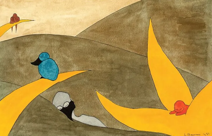 Boutiques de musées Paysages monstrueux, N°12, 1933 (panneaux aluminium)