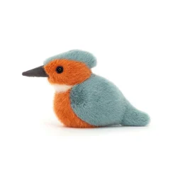 Boutiques de musées Peluches-Peluche oiseau Martin-pêcheur