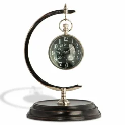 New Boutiques de musées Pendule de voyage l'Œil du temps Nickel