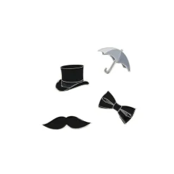 Best Boutiques de musées Pin's Chapeau haut de forme - Gustave Caillebotte