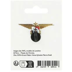 Clearance Boutiques de musées Pin's Forces Aériennes Françaises Libres, modèle de Londres