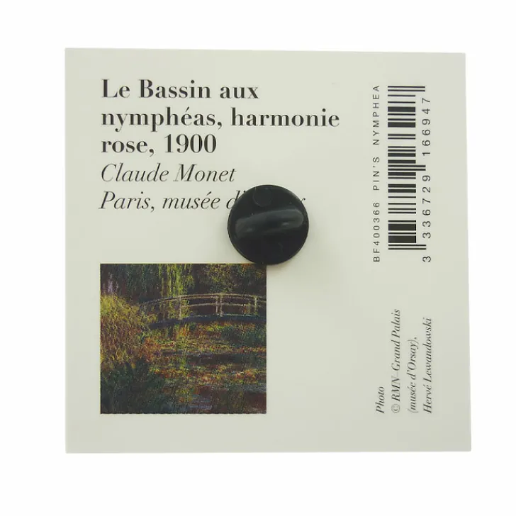 New Boutiques de musées Pin's Nymphéa - Claude Monet