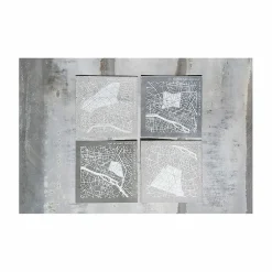 Discount Boutiques de musées Plaque de zinc Focus Paris 2e arrondissement - Toit de Paris - 12 x 12 cm