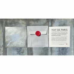 Sale Boutiques de musées Plaque de zinc Focus Paris 8e arrondissement - Toit de Paris - 12 x 12 cm