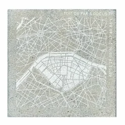 Clearance Boutiques de musées Plaque de zinc Focus Paris 7e arrondissement - Toit de Paris - 12 x 12 cm