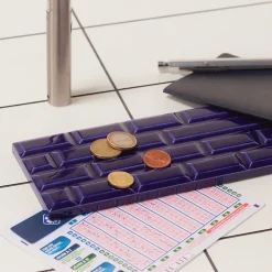 Boutiques de musées Design|Art De La Maison-Plaque Grand Rivoli grès émaillé - 25 x 9 cm - Bleu Sèvres - Déjà-vu