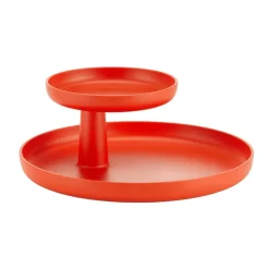 Boutiques de musées Design|Art De La Maison-Plateau à étages Rotary tray Jasper Morrison - Rouge coquelicot - Vitra