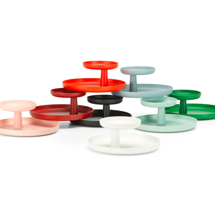 Online Boutiques de musées Plateau à étages Rotary tray Jasper Morrison - Vert menthe - Vitra