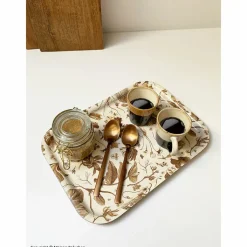 Sale Boutiques de musées Plateau Herbier du Roi - Bronze - 20 x 27cm