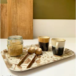 Sale Boutiques de musées Plateau Herbier du Roi - Bronze - 20 x 27cm