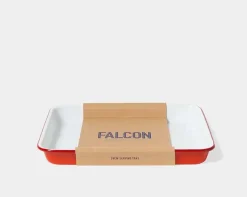Boutiques de musées Art De La Table-Plateau rouge - Falcon enamelware