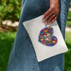 Sale Boutiques de musées Pochette Cœur Serpent Niki de Saint Phalle 27x20cm