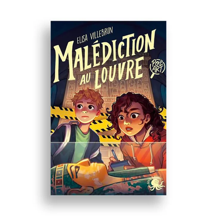 Boutiques de musées Bandes Dessinées-Pol'art - Tome 2 Malédiction au Louvre !