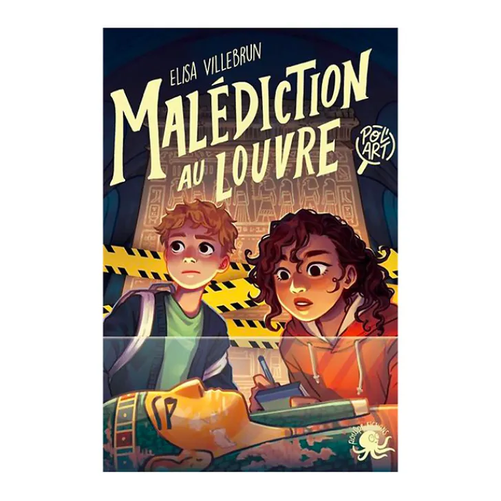 Boutiques de musées Bandes Dessinées-Pol'art - Tome 2 Malédiction au Louvre !