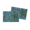 Boutiques de musées Chemises Et Sous-Chemises-Porte-documents avec bouton pression Claude Monet - Nymphéas bleus