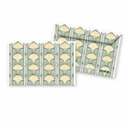 Boutiques de musées Chemises Et Sous-Chemises-Porte-documents avec bouton pression Émile Bernaux - Décor floral