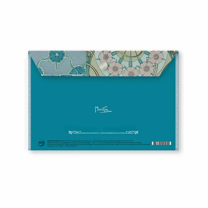 Boutiques de musées Chemises Et Sous-Chemises-Porte-documents avec bouton pression Alphonse Mucha - Motifs décoratifs, planche 30