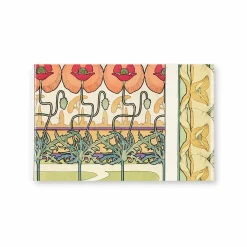 Boutiques de musées Chemises Et Sous-Chemises-Porte-documents avec bouton pression Alphonse Mucha - Motifs décoratifs, planche 29