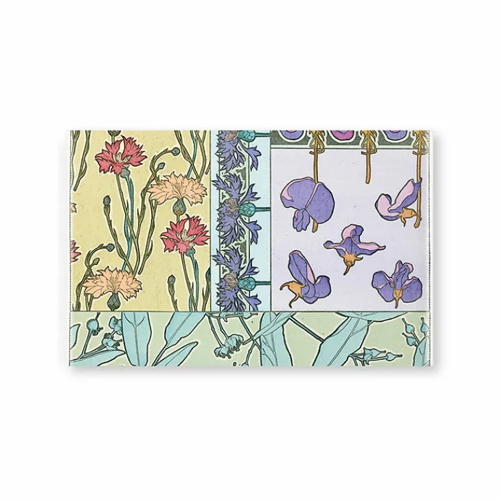 Boutiques de musées Porte-documents avec bouton pression Alphonse Mucha - Motifs décoratifs, planche 41