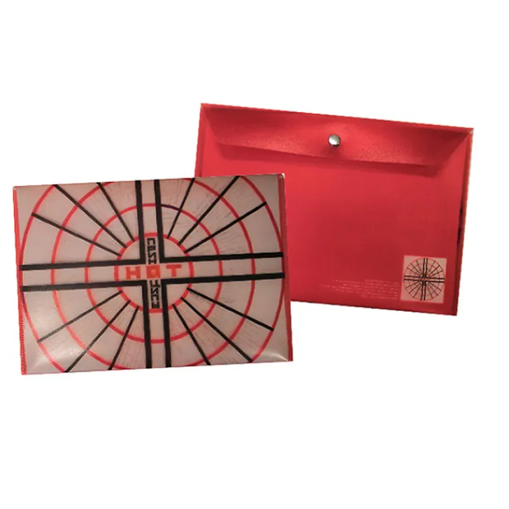 Boutiques de musées Chemises Et Sous-Chemises-Porte-documents bouton pression Klucis - A5