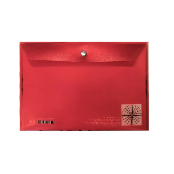 Boutiques de musées Chemises Et Sous-Chemises-Porte-documents bouton pression Klucis - A5