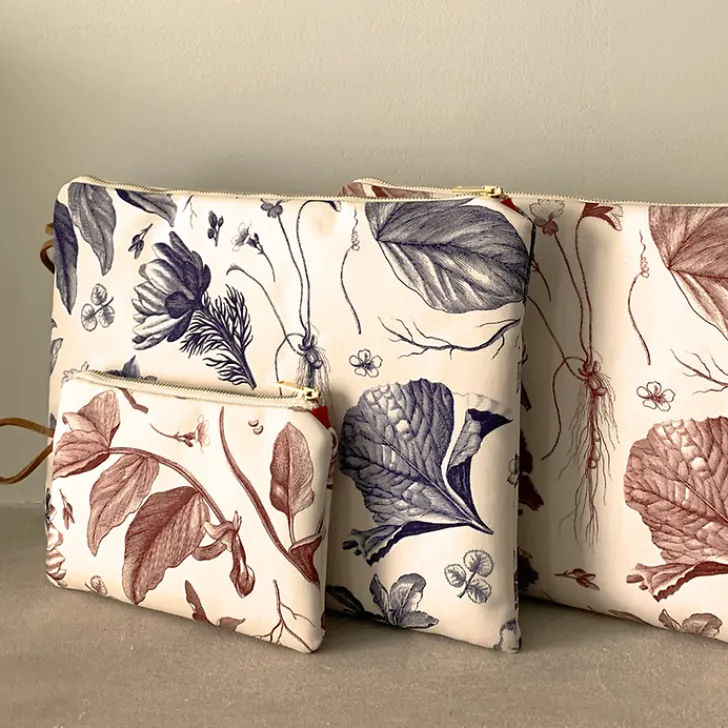 Sale Boutiques de musées Porte-monnaie rouge Herbier du roi - Maison Baluchon