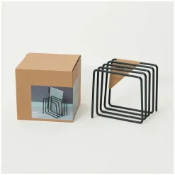 New Boutiques de musées Porte-revues en métal Gris - Block Design