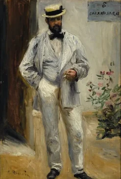 Boutiques de musées Panneaux Aluminium|Panneaux Acryliques-Portrait de Charles Le Coeur (1830-1906), architecte, frère du peintre Jules Le Coeur, ami de Renoir (panneaux aluminium)