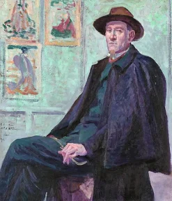 Boutiques de musées Toiles Encadrées|Toiles Sans Cadre-Portrait de Félix Fénéon (toiles encadrées)