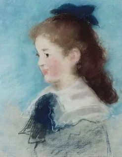 Boutiques de musées Panneaux Acryliques|Toiles Encadrées-Portrait de Mademoiselle Hecht de profil (panneaux acryliques)