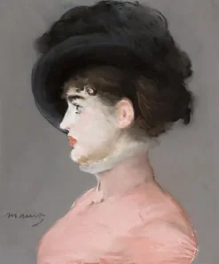 Boutiques de musées Toiles Encadrées|Toiles Sur Châssis-Portrait d’Irma Brunner, dit aussi La Femme au chapeau noir (détail) (toiles encadrées)