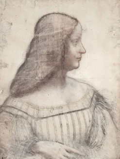 Boutiques de musées Toiles Encadrées|Toiles Sur Châssis-Portrait d'Isabelle d'Este (toiles encadrées)